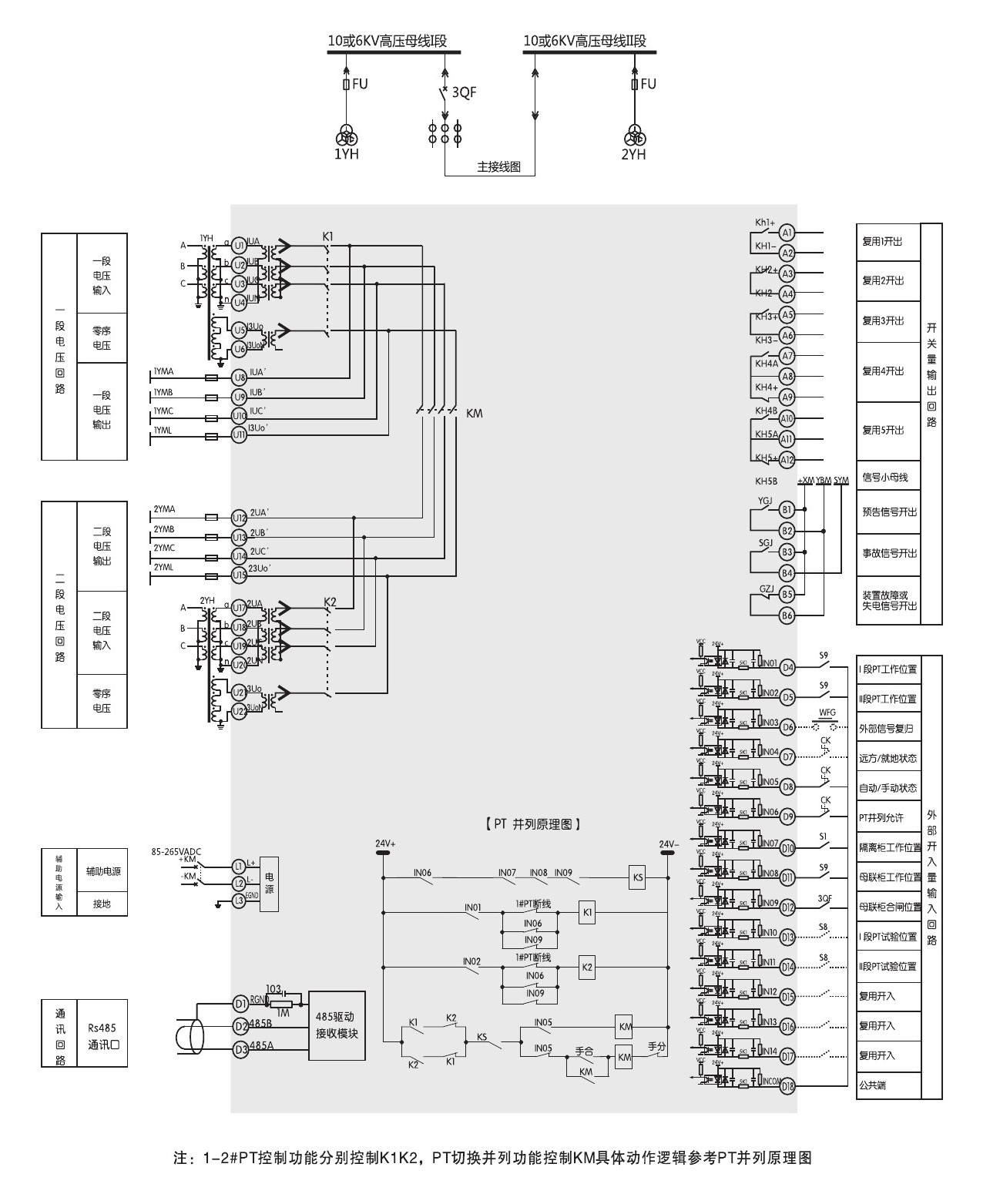 SJP-600E微機綜合保護裝置產品參數圖片二