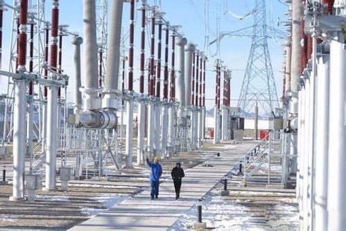 （天山腳下，準東——皖南±1100千伏特高壓直流工程施工圖）