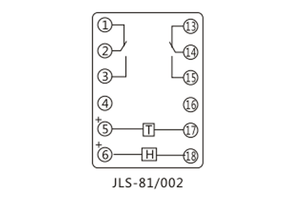 JLS-81/002開孔尺寸圖 JLS-81/002開孔尺寸圖
